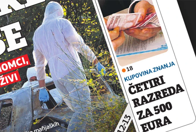 Crna Gora: Četiri razreda za 500 eura