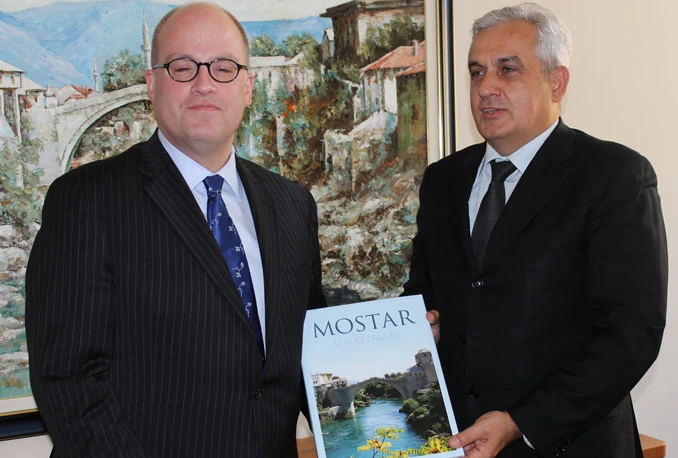 Novi voditelj Misije OESS-a u BiH posjetio Mostar