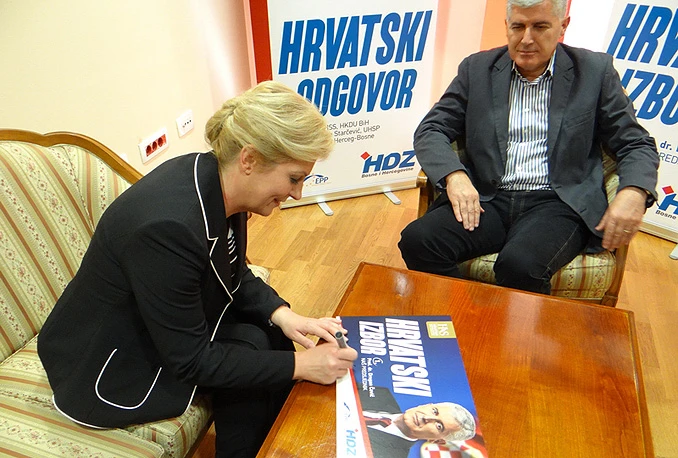 Grabar Kitarović: Položaj hrvatskog naroda u BiH će biti moja temeljna obaveza