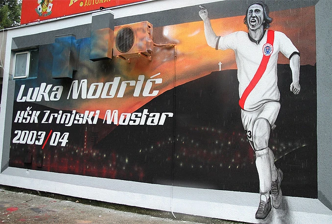 Mostarci na originalan način čestitali Modriću rođendan