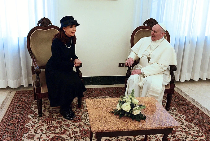 Papa pozvao argentinsku predsjednicu u posjetu