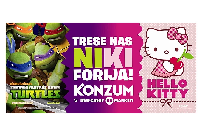 Konzum, Mercator i DP Markete trese NIKIforija!