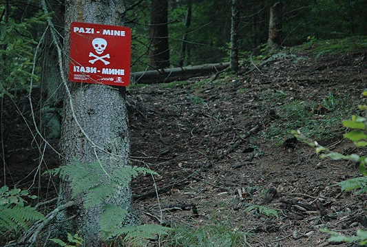 U eksploziji mine jedna osoba poginula, a jedna ozlijeđena