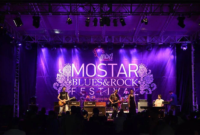 Koncert  Bad Blues Band Bulevara na otvorenoj sceni ''Kosača''