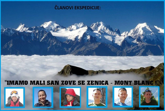 Zenička alpinistička ekspedicija spremna za Mont Blanc