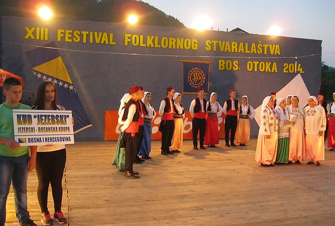 Otvoren 13. Festival folklornog stvaralaštva ''Bosanska Otoka 2014''