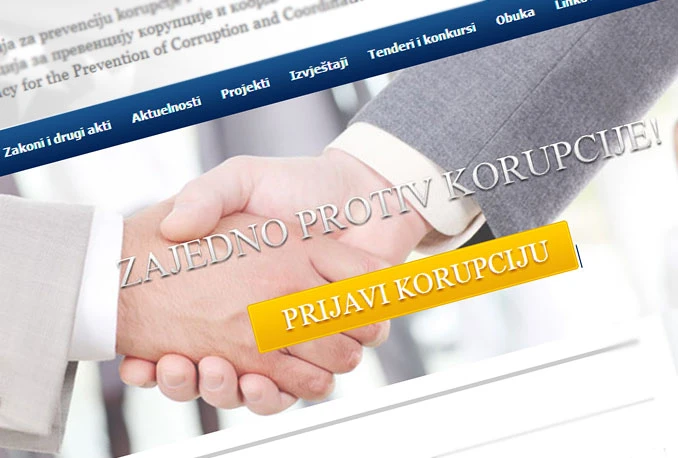 Borba protiv korupcije na sigurnom putu ka dnu