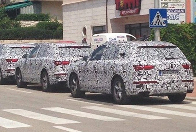 Kamuflirani Q7 uhvaćen u Makarskoj 