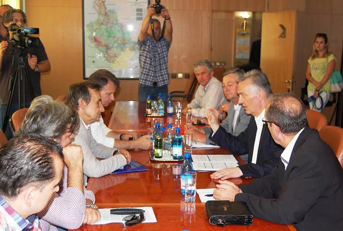 Lagumdžija u Zenici razgovarao o poplavljenim područjima