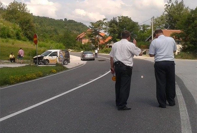 Prometna nesreća kod Konjica