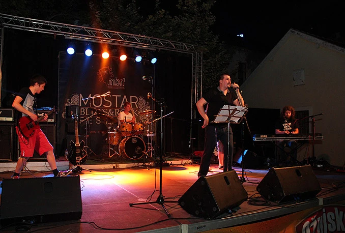 Žestokim zvukom otvoren Mostar Blues & Rock Festival