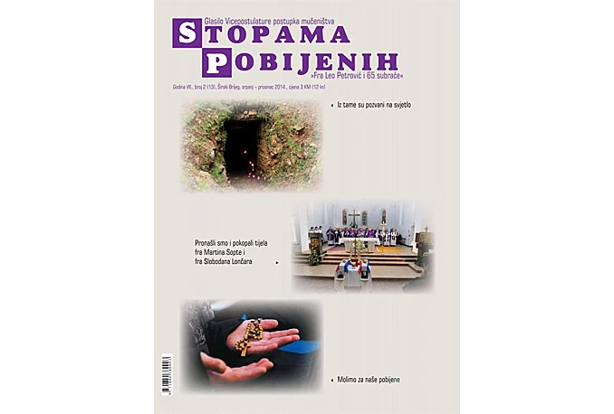 Izašao novi broj glasila ''Stopama pobijenih''