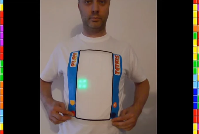 Zaigrajte tetris na svojoj majici