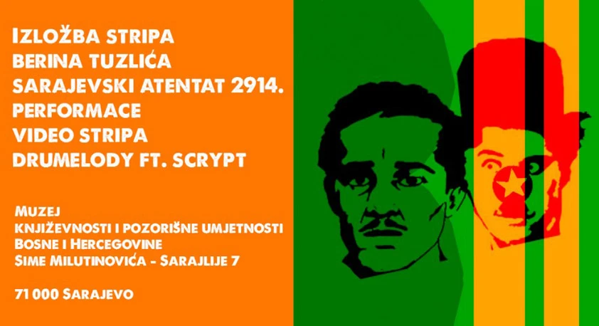 Otvorena strip izložba pod nazivom "Sarajevski atentat 2914."