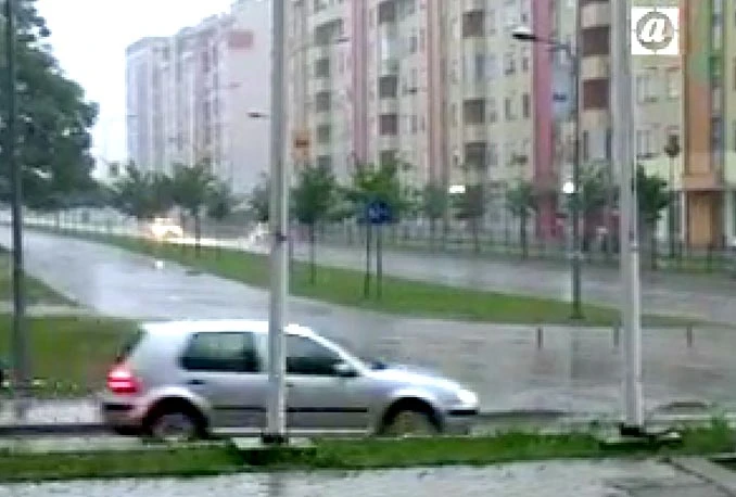 Jako kišno nevrijeme zahvatilo Banju Luku