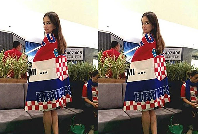 Severina pozirala sa zastavom i poručila: Proud to be Croat!
