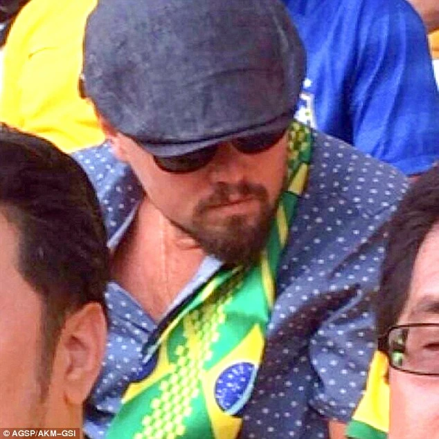 Leonardo DiCaprio uživo prati sve utakmice SP-a u Brazilu