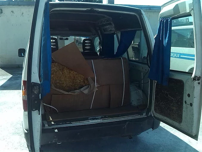 Spriječen nezakonit promet 300 kilograma duhana