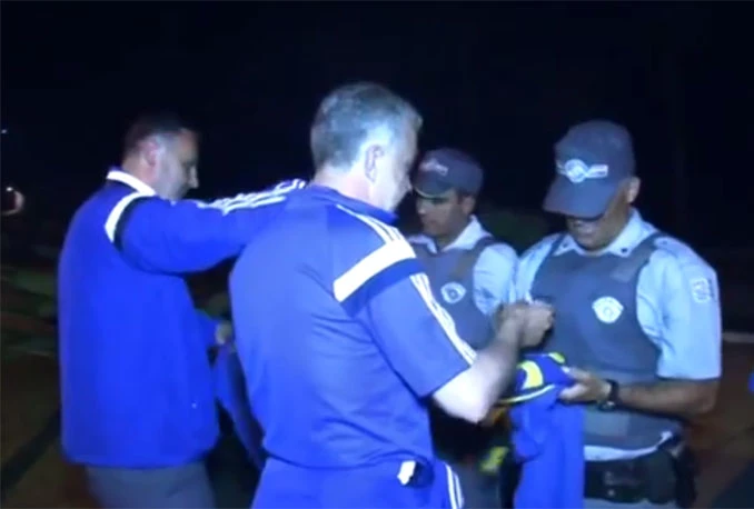 Begić i Beus iznenadili brazilske policajce
