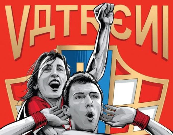 ESPN zamijenio "ćirilićni" plakat Vatrenih, Zmajevi ostali na latinici i ćirlici