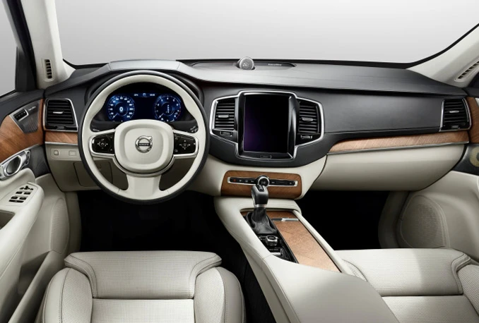 Volvo XC90 - centralna konzola u stilu velikog tableta