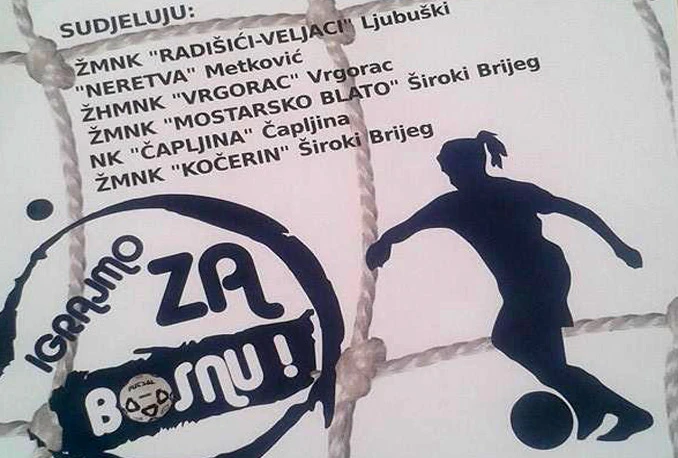 Prvi međunarodni ženski futsal kup za pomoć žrtvama poplava u BiH