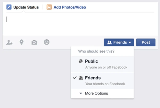 Facebook: Od sada će po defaultu svi dijeliti sadržaj s prijateljima, a ne javno