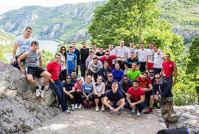 Studenti odradili vježbe iz sportskog penjanja