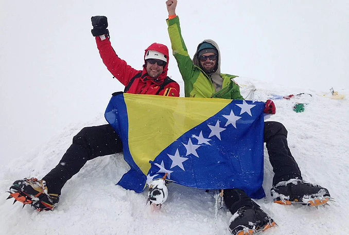 Ismir Jusko Švabo i Benjamin Kasumović osvojili Island Peak