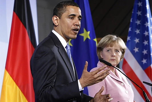 Obama i Merkel zaprijetili oštrim sankcijama Rusiji