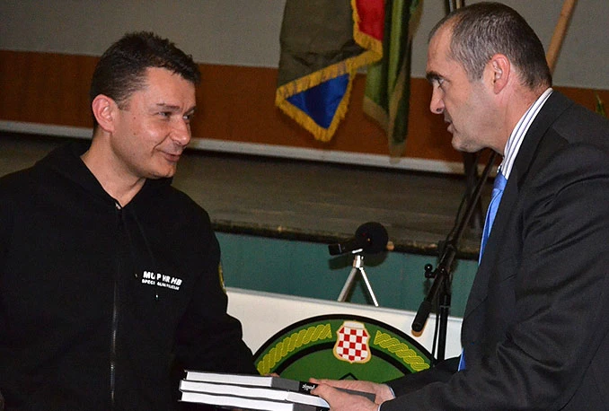 Zdenko Jurić Major reizabran za predsjednika Udruge specijalne policije HR HB