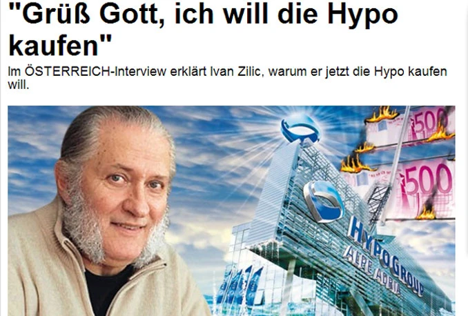 Ivan Žilić želi kupiti Hypo Banku