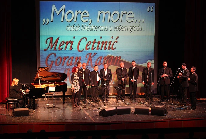 Meri Cetinić, Goran Karan i klapa 'Kumpanji' s Korčule: Publika je naš najveći prijatelj