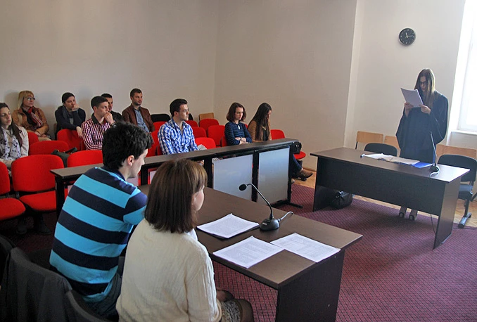 Studentima prikazana ''Simulacija suđenja teškog kaznenog djela''