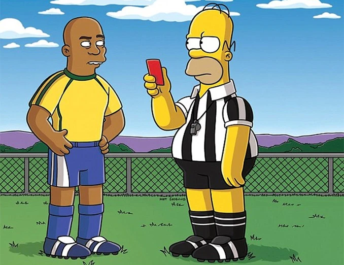 Homer Simpson kao sudac odlučio ishod Svjetskog nogometnog prvenstva