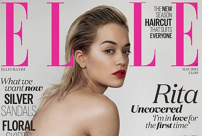 Rita Ora pozirala u toplesu