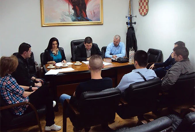 Mladež HDZ BiH u Sarajevu održala tribinu ''Zašto biti član HDZ BiH''