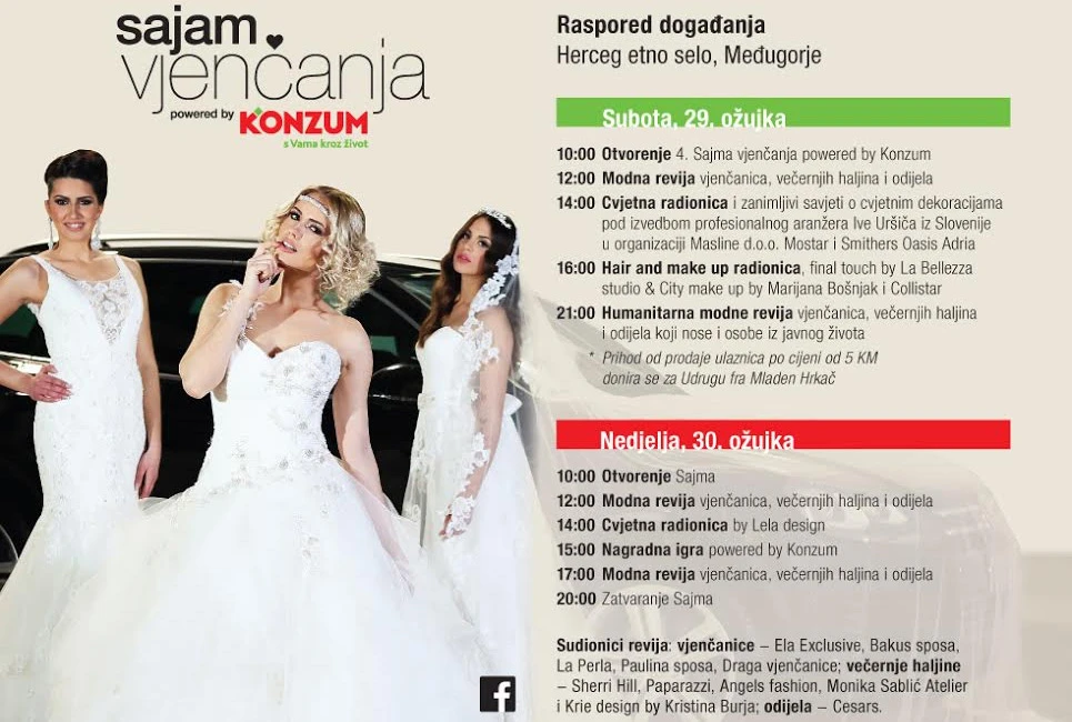 Tražite vjenčanicu iz snova? Želite poseban vjenčani buket?