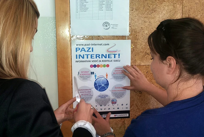 Udruga 'Ganganet' započela s provedbom projekta 'Pazi Internet' u školama ZHŽ-a
