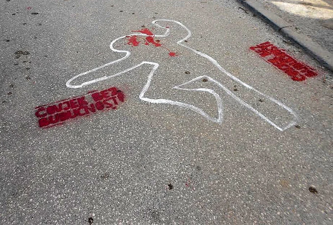 Na šest lokacija u Mostaru osvanuli obrisi mrtvih tijela