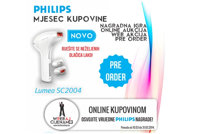 Philips Lumea: Trajno sprječava rast dlačica