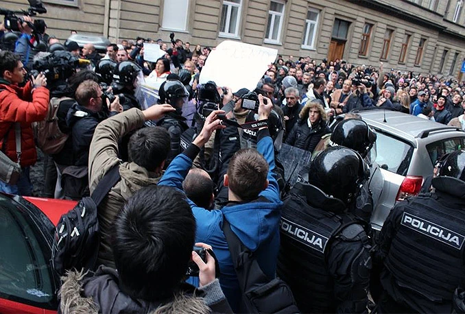 Policija nije dopustila blokadu prometa u Sarajevu
