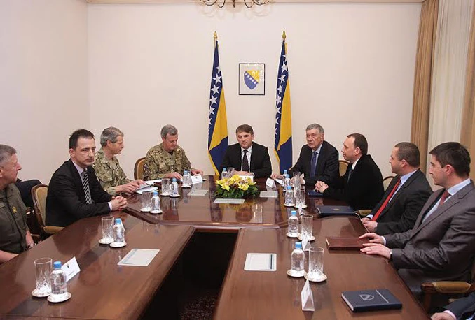 U Predsjedništvu BiH oproštajni posjet za operativnog zapovjednika snaga EU u BiH