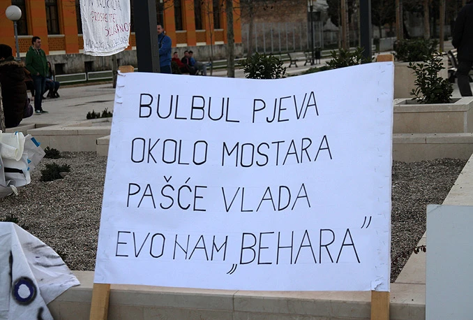 Bulbul pjeva okolo Mostara, past će vlada evo nam 'behara'
