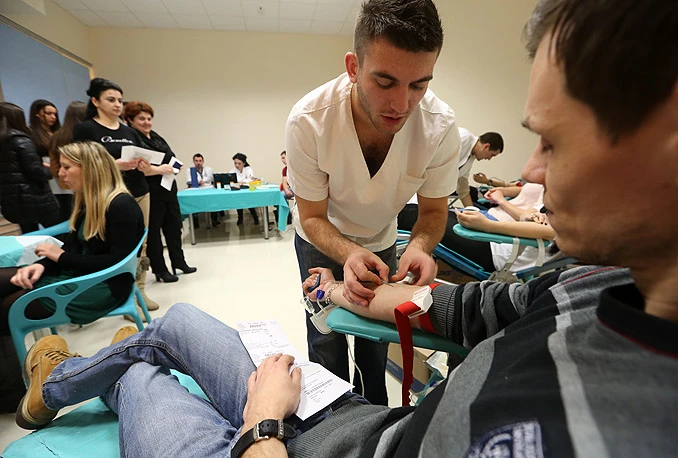Održana humanitarna akcija dobrovoljnog darivanja krvi u  Mepas Mallu