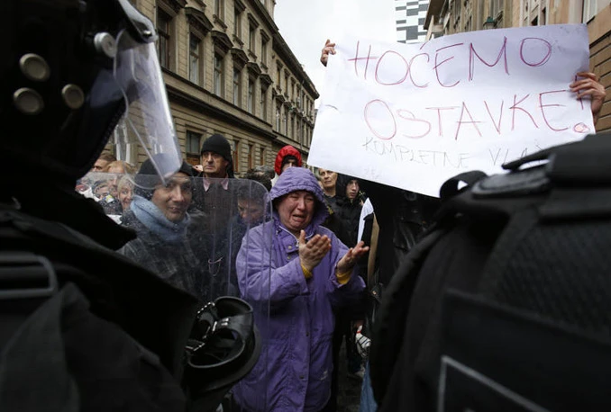 Kolegij Općinskog vijeća razmatra zahtjeve demonstranata