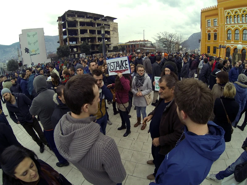Nastavak demonstracija širom Federacije BiH