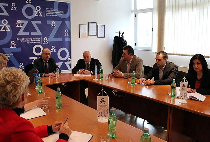 Predstavnici Republičkog fonda za zdravstveno osiguranje RS posjetili ZZO HNŽ