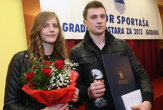Damir Zadro i Amina Kajtaz najjuspješniji sportaši Grada Mostara u 2013. godini