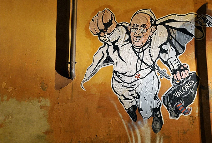 Papa Franjo postao ''Superpapa''